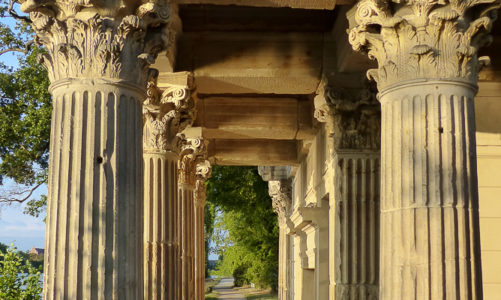 Der versunkene Tempel im Neuen Garten